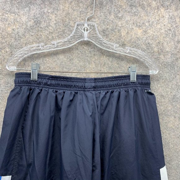 Adidas Sweatpants Men Large Blue Navy Athletic Outdoors Polyester Gym Vintage - Picture 12 of 13